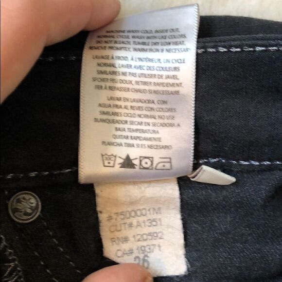 Rich & Skinny black pants size 26 👖 - Picture 5 of 6